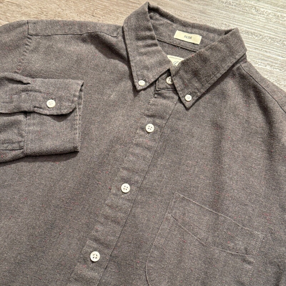 J. Crew Gray Casual Button Down Shirt